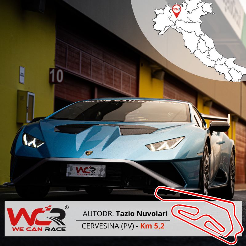 Guida una Lamborghini Huracan Sto al circuito Tazio Nuvolari di Cervesina PV